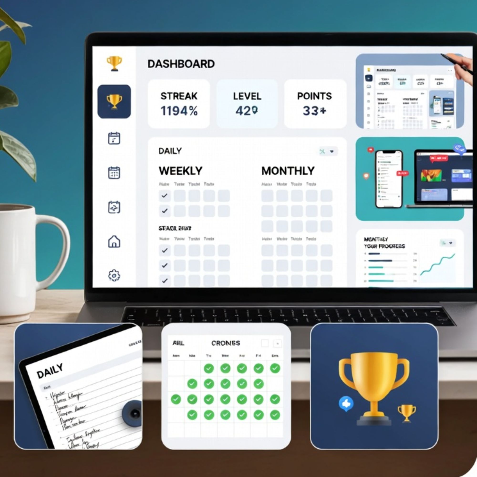 100 Day Personal Branding Tracker