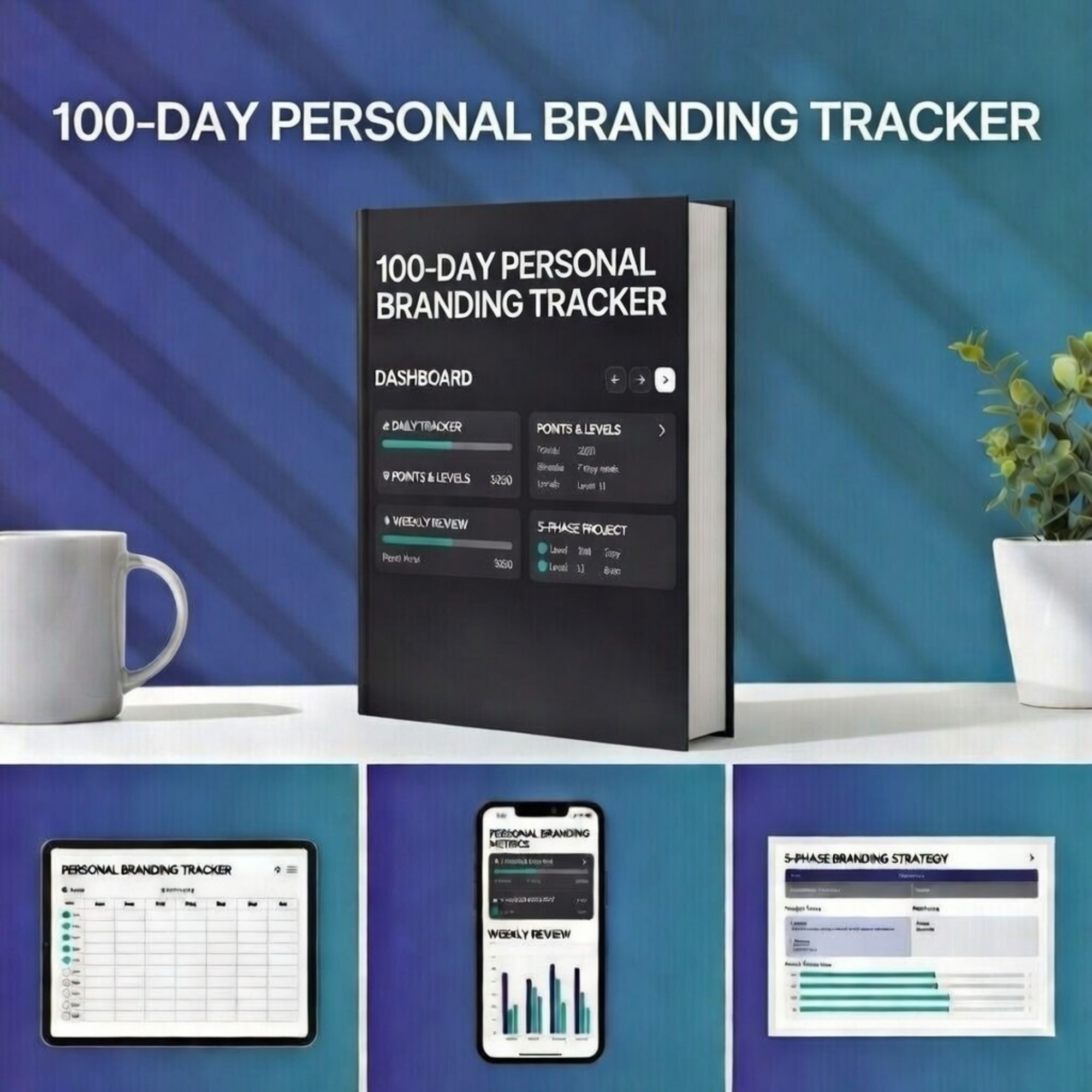 100 Day Personal Branding Tracker